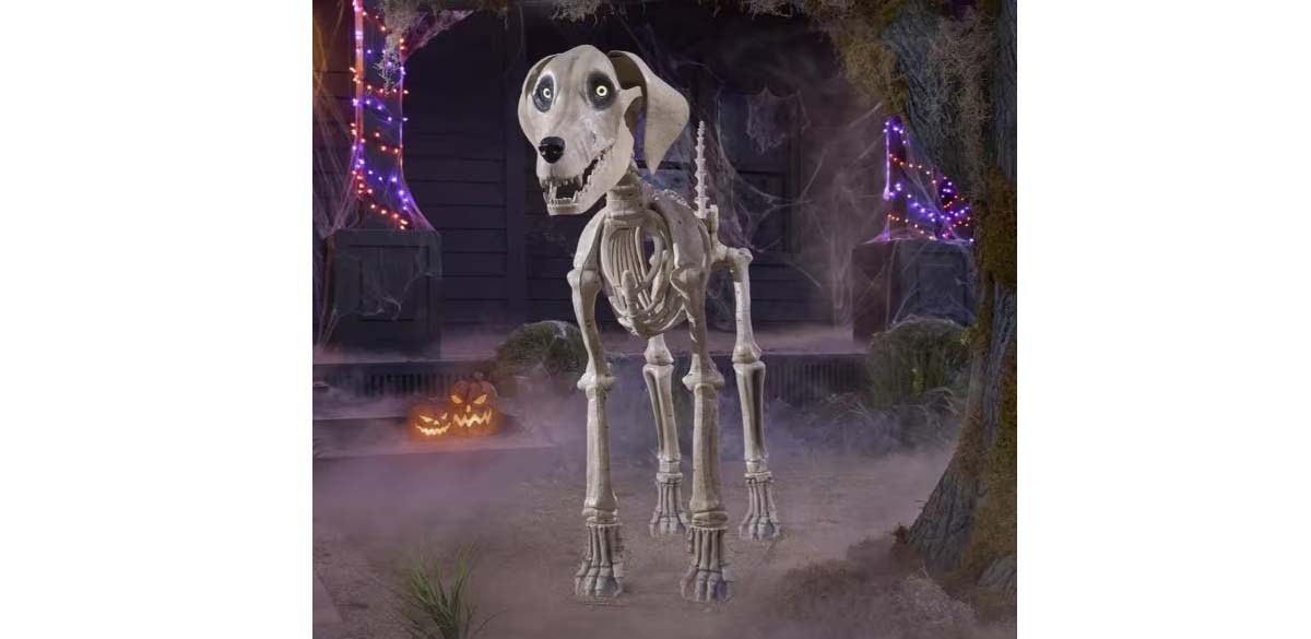  7ft Skelly Dog