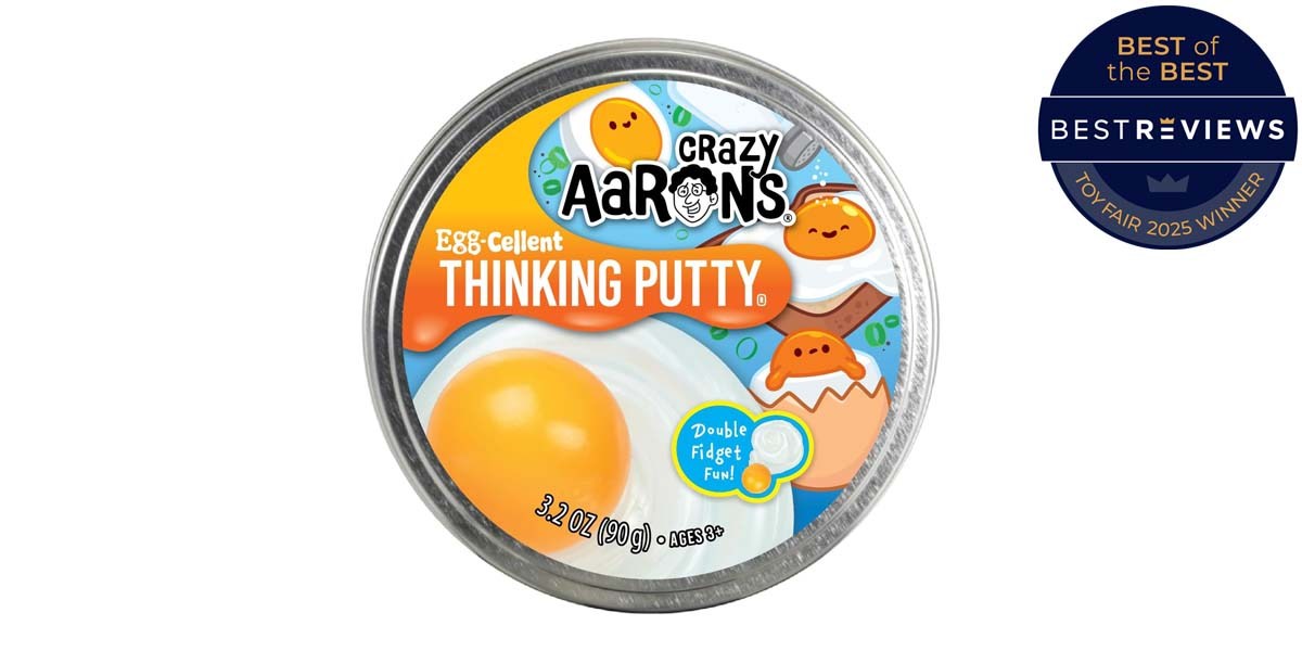 Crazy Aaron’s Egg-Celent Thinking Putty