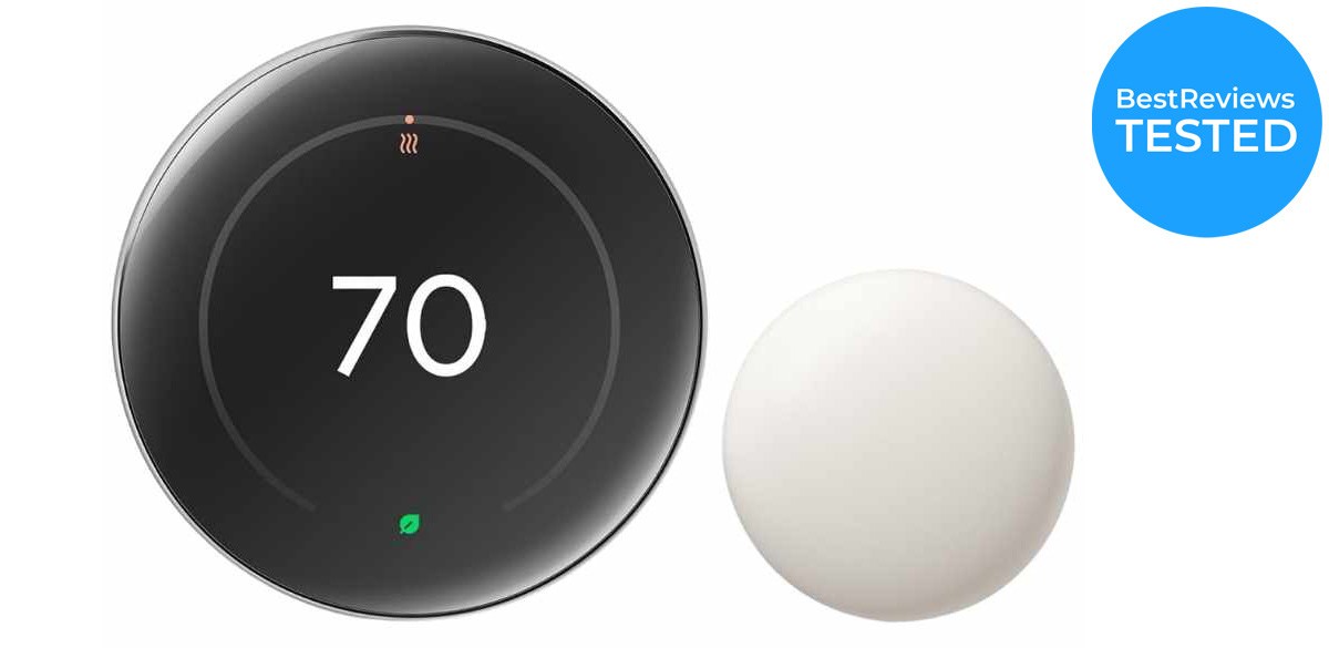 Google Nest Learning Thermostat (4th gen) + Nest Temperature Sensor (2nd gen)