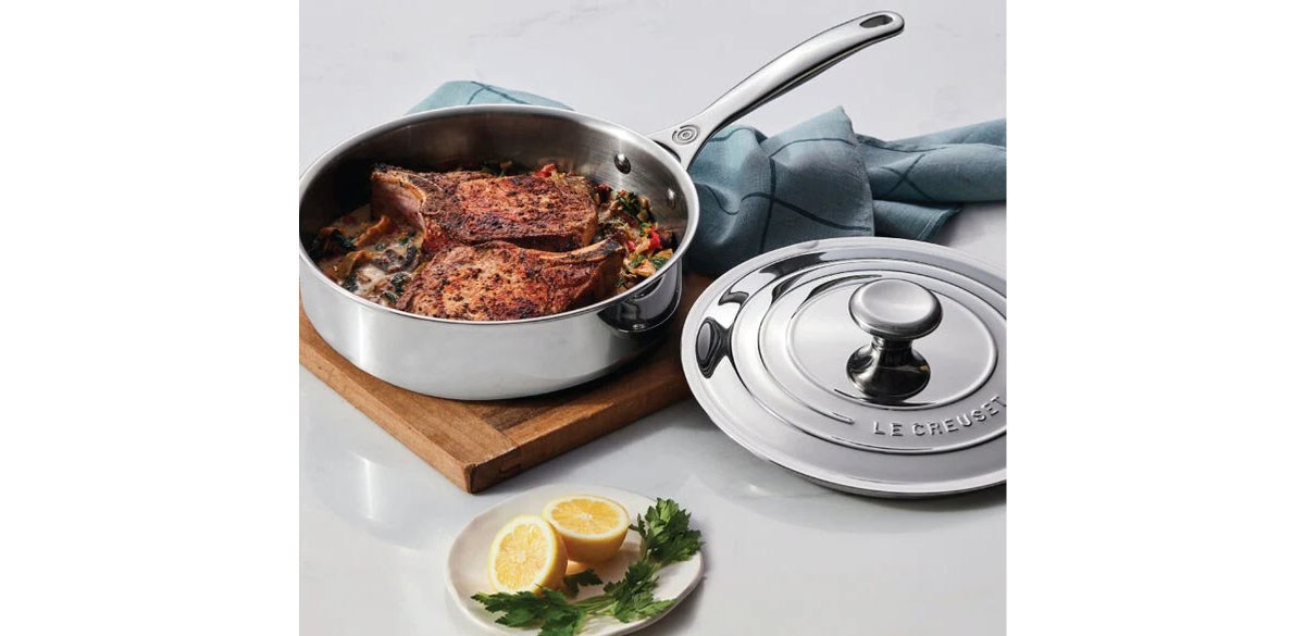 Signature Stainless Steel Sauté Pan