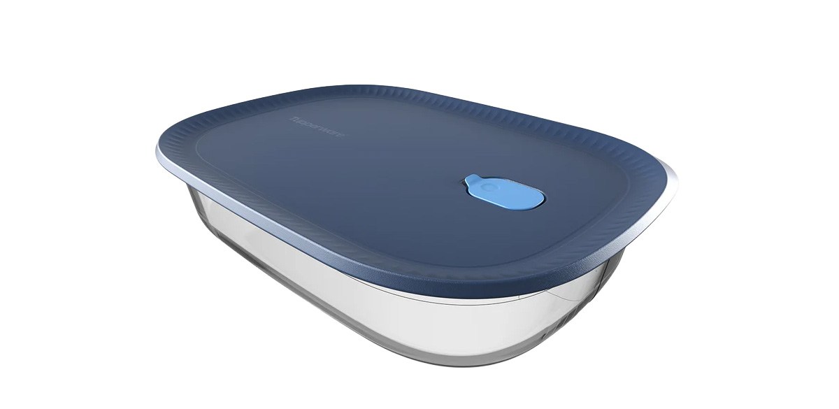 Tupperware Voila Glass Tupperware XL Rectangular Food Storage