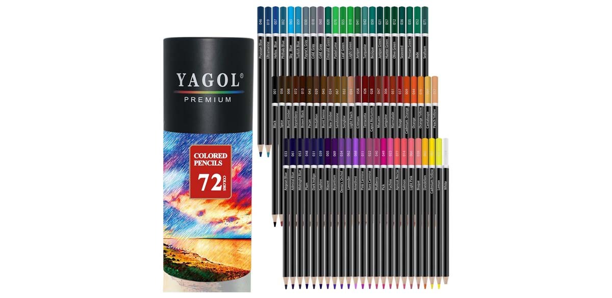 Yagol 72-Color Pencil Set