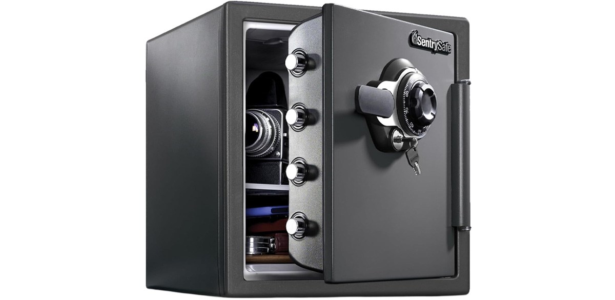 SentrySafe Fireproof And Waterproof Safe With Dial Combination