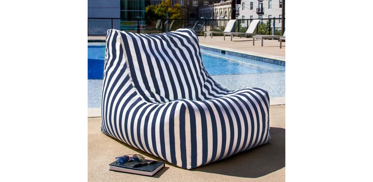 Jaxx Ponce Outdoor Medium Bean Bag Chair &amp; Lounger
