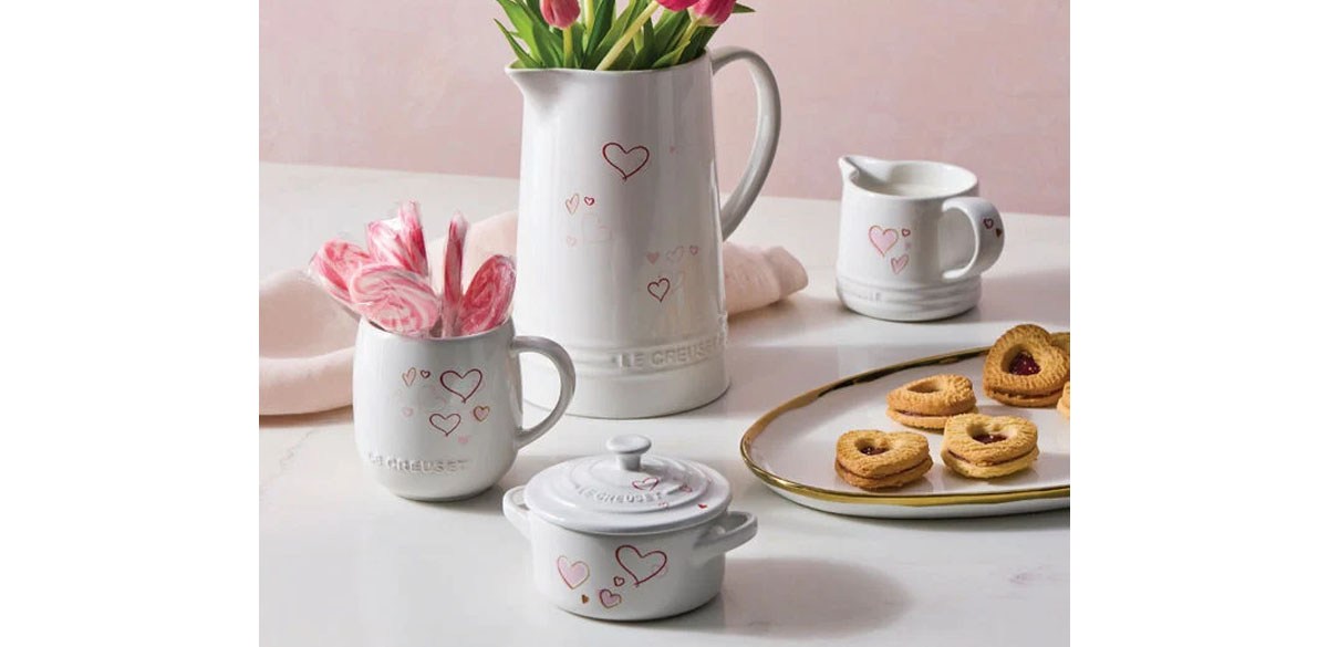 Le Creuset Mon Coeur Collection Heritage Mug