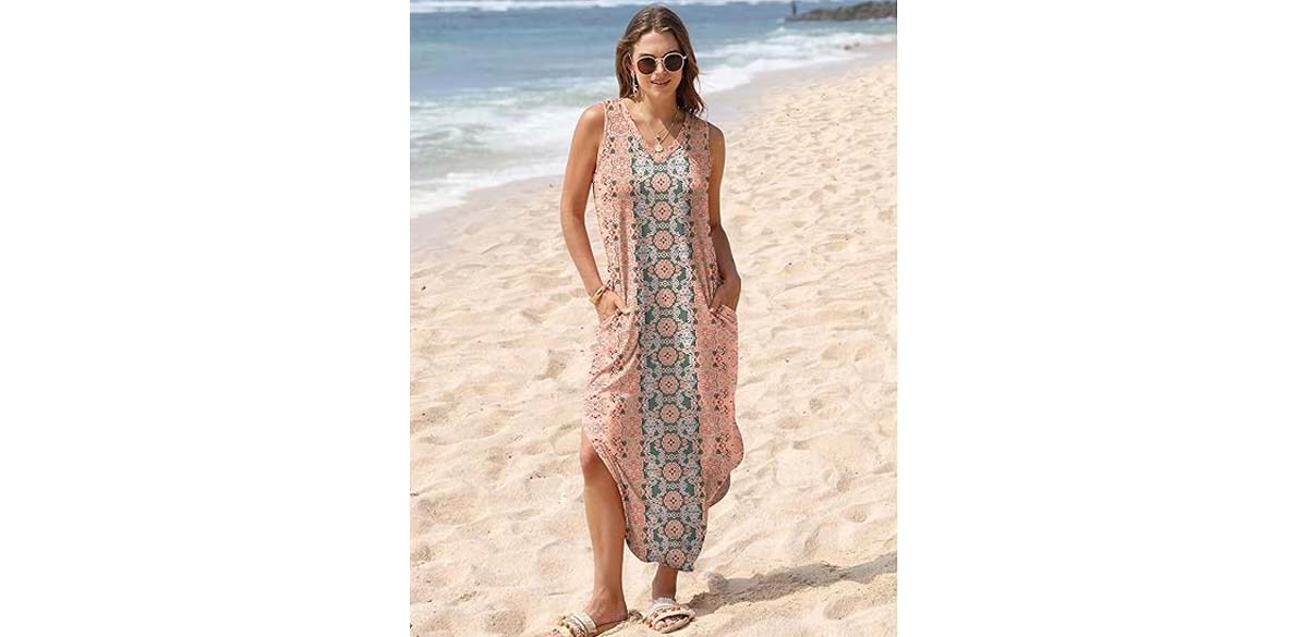 SAMPEEL Summer Dresses Maxi Dress