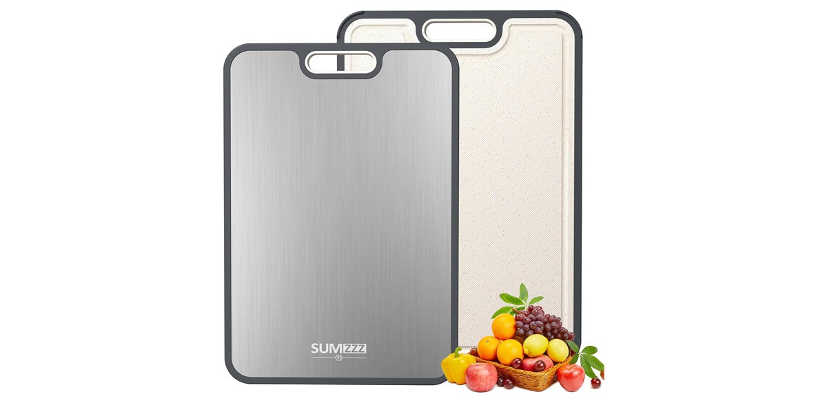 Sumzzz Titanium Cutting Board for Kitchen