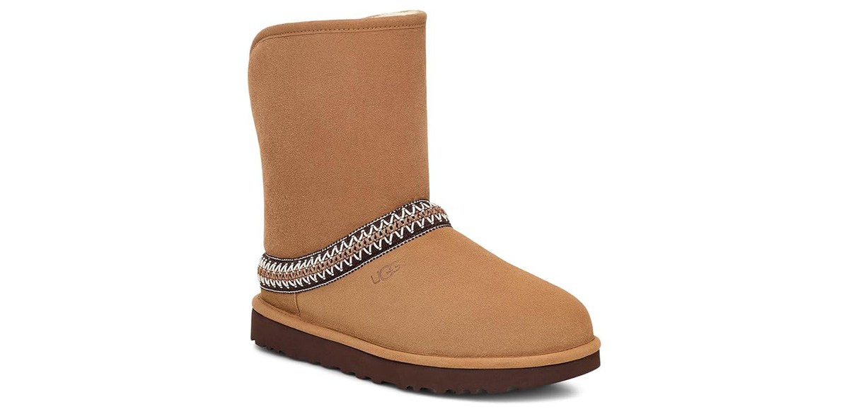 UGG Women's Classic Short Crescent Fashion Boot