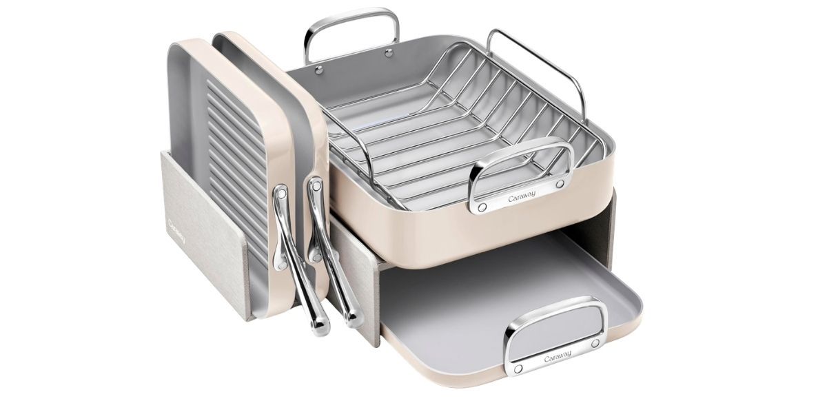 Caraway Non-Stick Ceramic-Coated Squareware Set