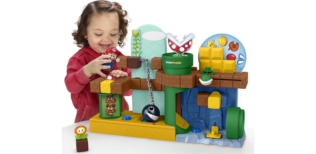 Fisher-Price Little People My Mario Adventure Playset