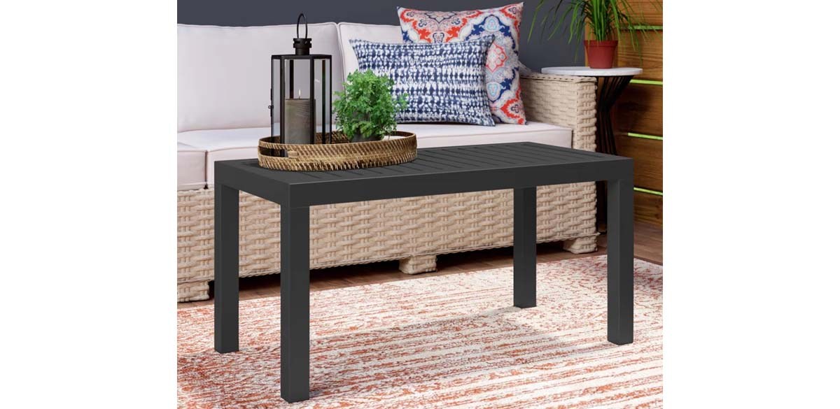 George Oliver Rectangular Outdoor Coffee Table