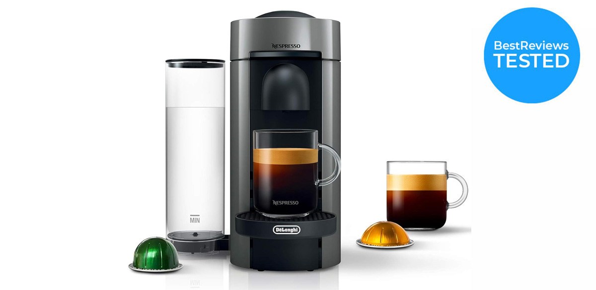 Nespresso Vertuo Plus Coffee and Espresso Maker by De'Longhi