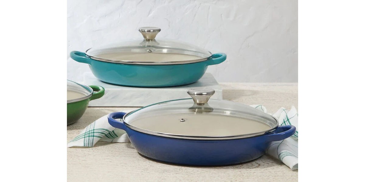 Traditional Braiser with Glass Lid