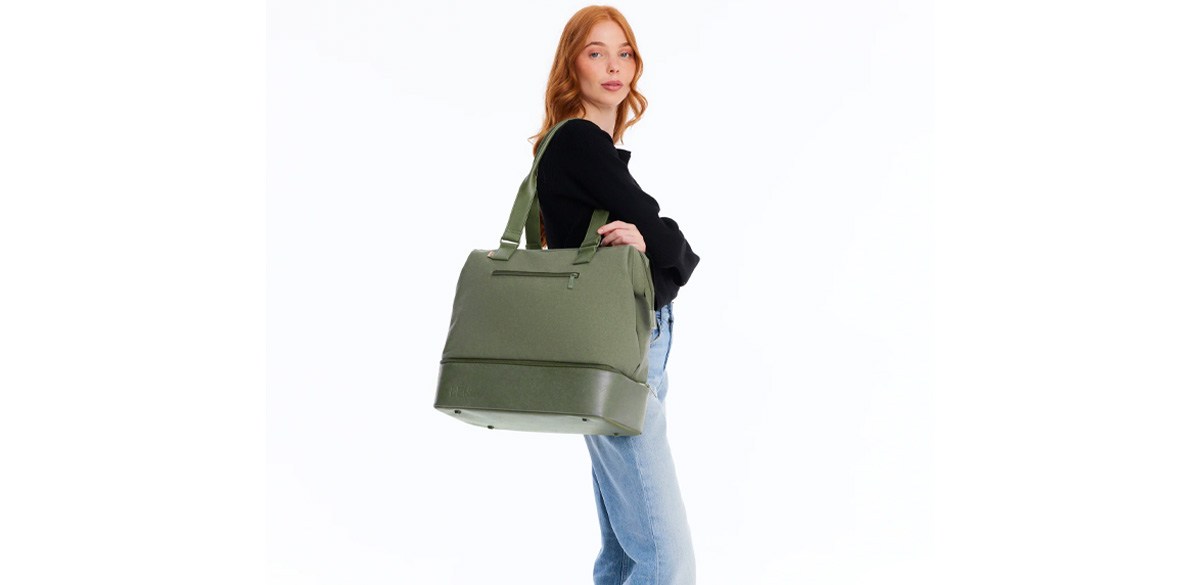 BÉIS The Mini Weekender in Olive