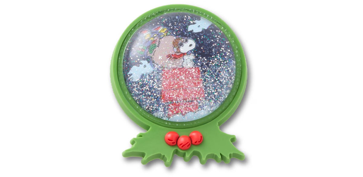Peanuts Elevated Holiday Snow Globe