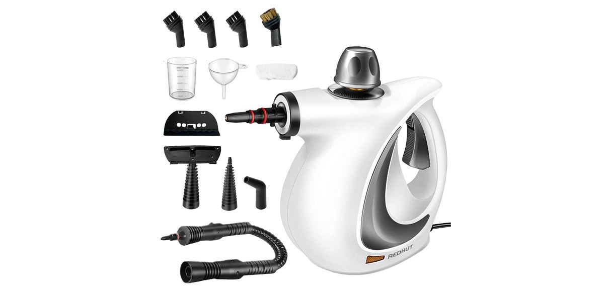 Redhut Pressurized Handheld Multi-Surface Natural Steam Cleaner