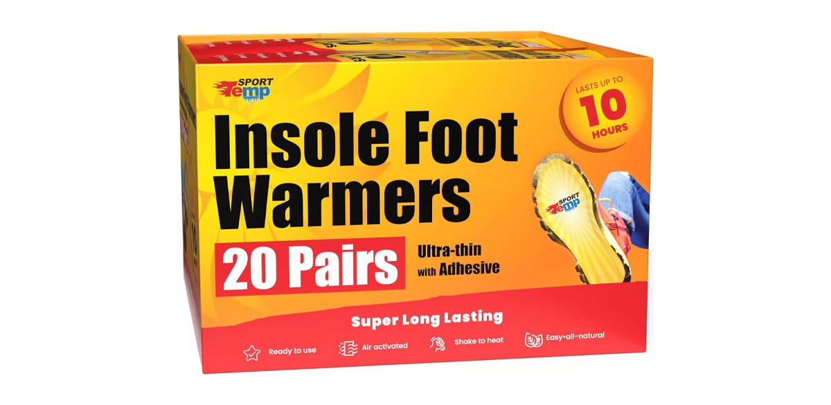 Sport Temp Insole Foot Warmers