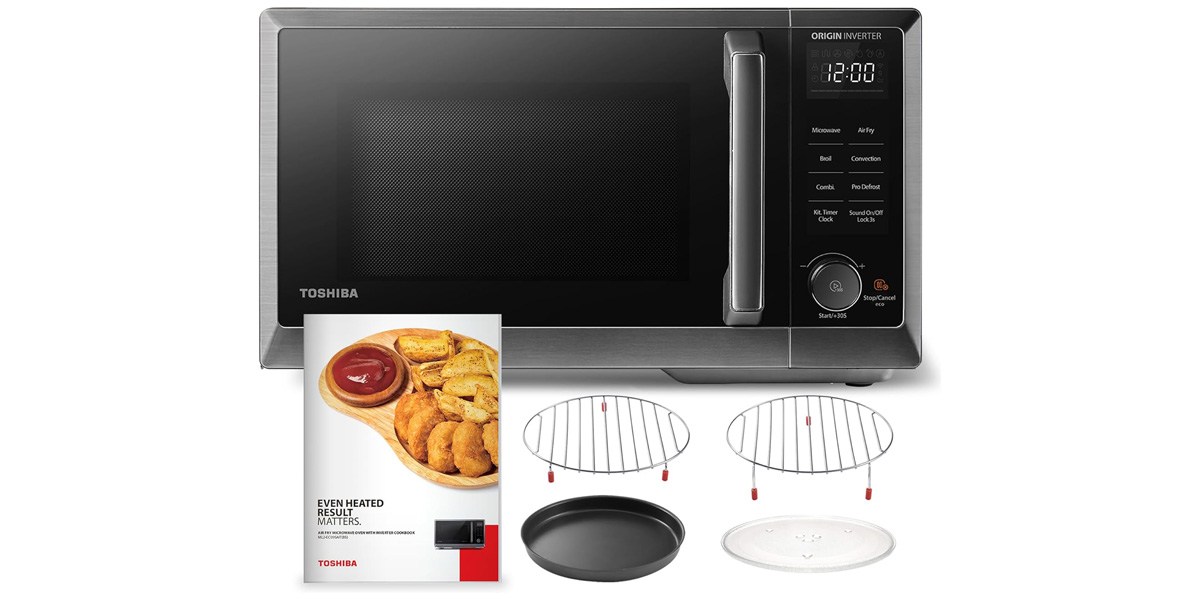 Toshiba Inverter Countertop Microwave Oven Air Fryer Combo