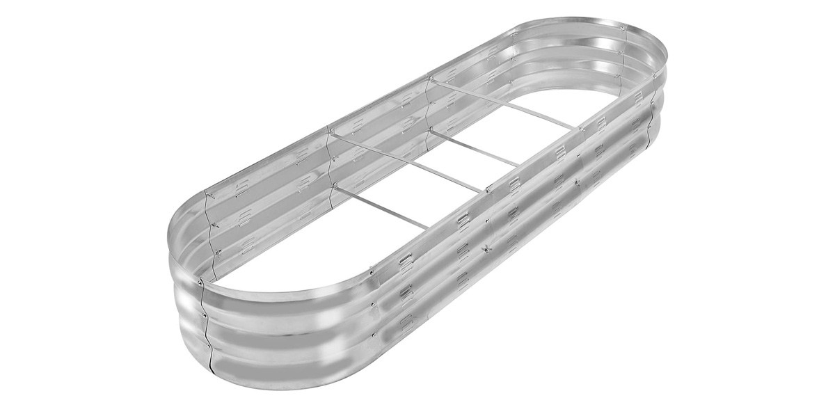 GADI 67-Inch Galvanized Raised Garden Bed