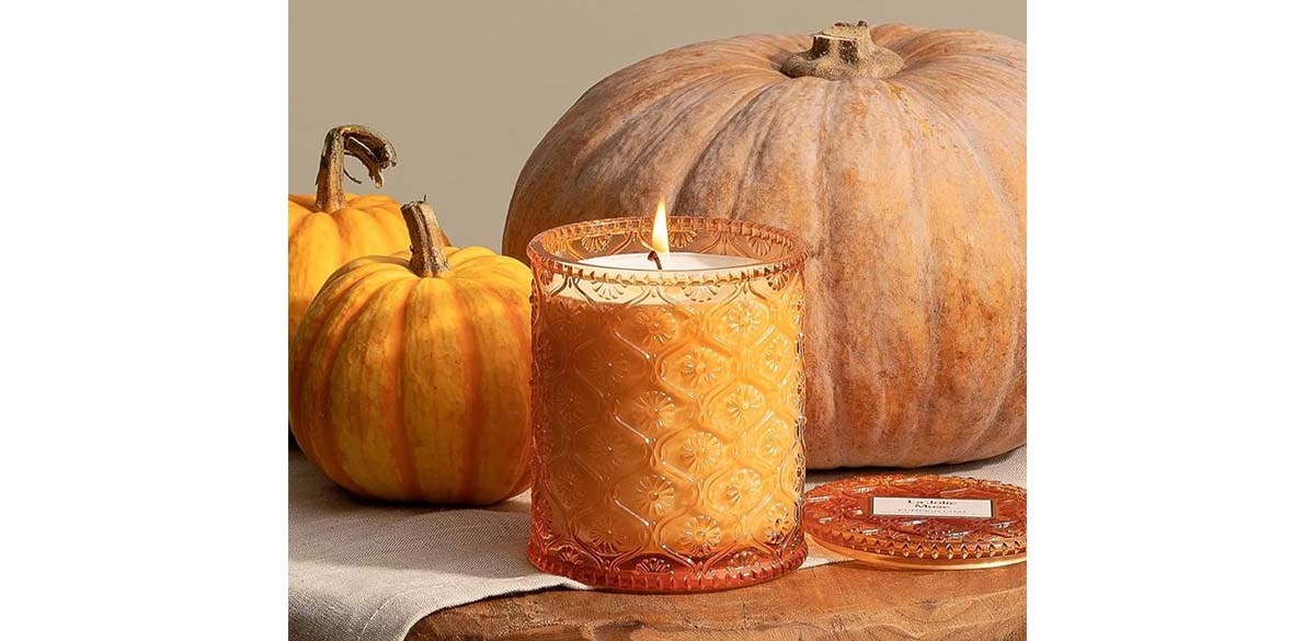 LA JOLIE MUSE Pumpkin Chai Scented Candles