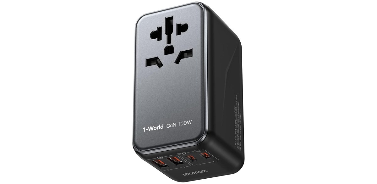MOMAX 100W Universal Travel Adapter