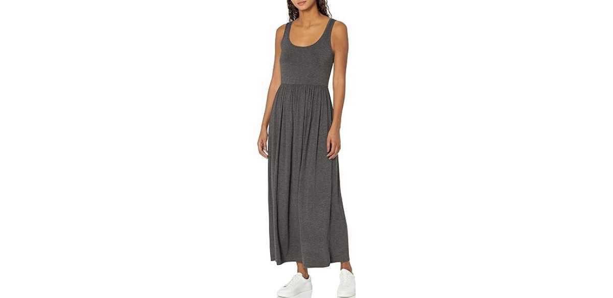 Amazon Essentials Women's Tank Waisted Maxi Dress