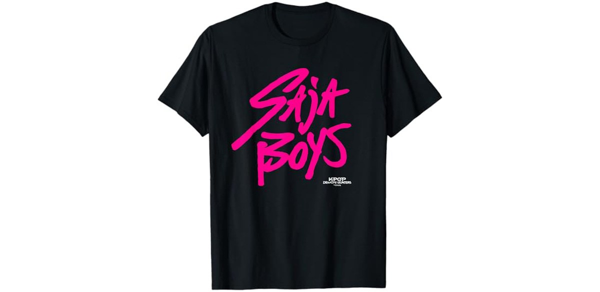 KPop Demon Hunters Saja Boys Officially Licensed T-Shirt