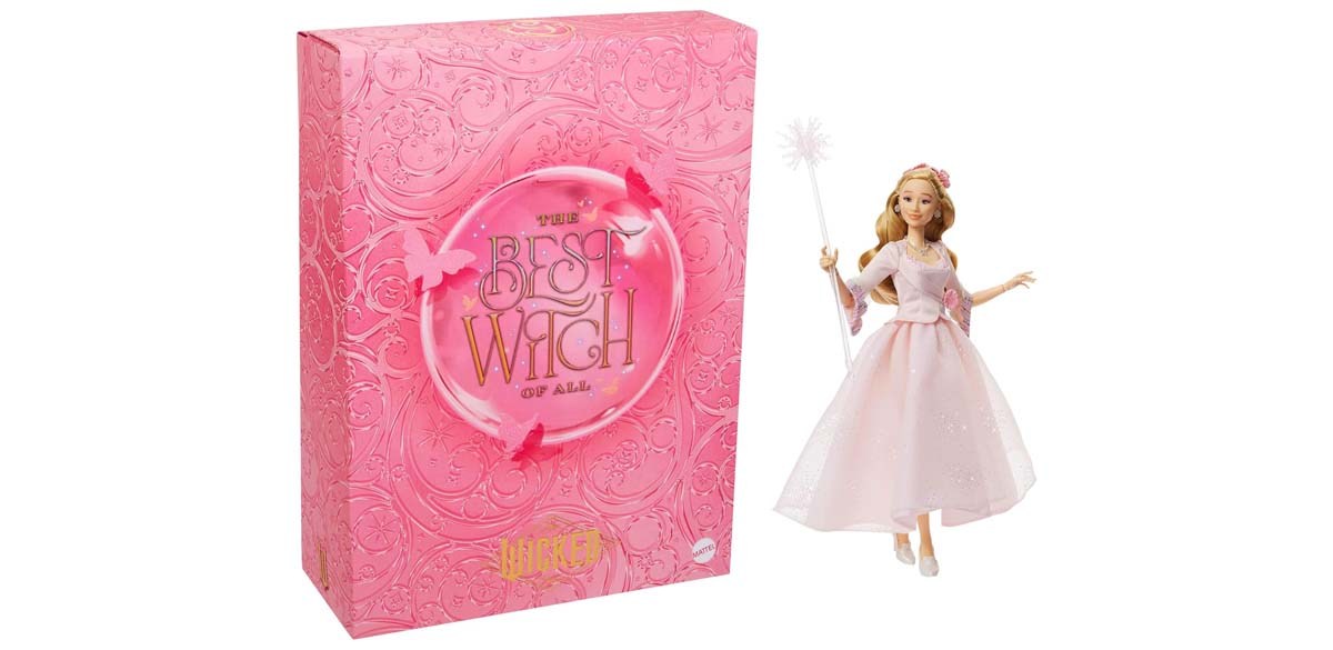 Mattel Universal Pictures’ Wicked for Good Collectible Glinda Fashion Doll