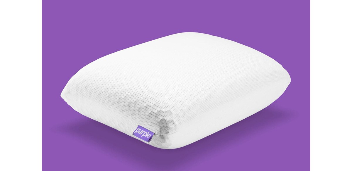 Purple Harmony Anywhere Pillow