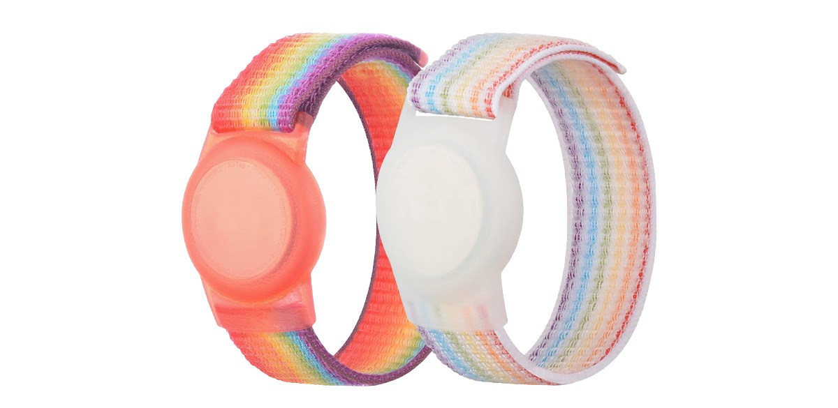 Qonuiy Kids Wristband Compatible with Apple AirTag