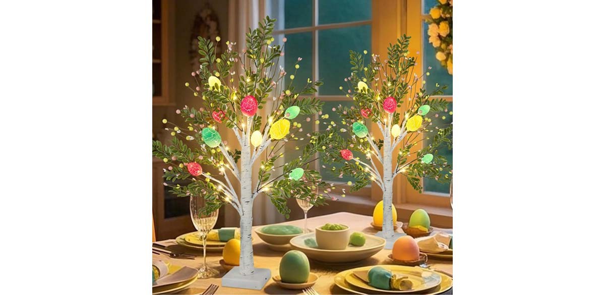 DR.DUDU 27 Inch Easter Decorations for Home