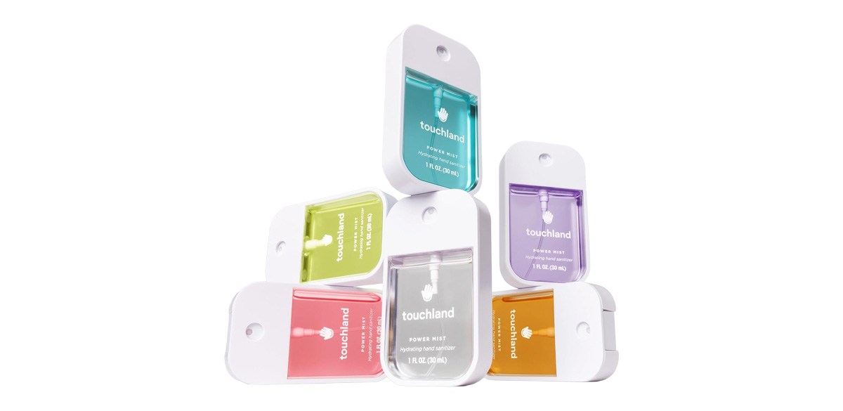 Touchland Power Mist Hydrating Hand Sanitizer Spray, TROPICAL Trio Set