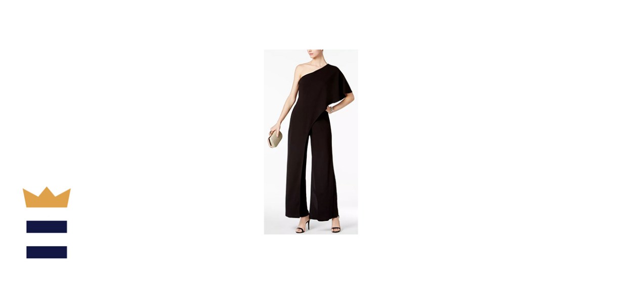 Adrianna Papell One-Shoulder Jumpsuit