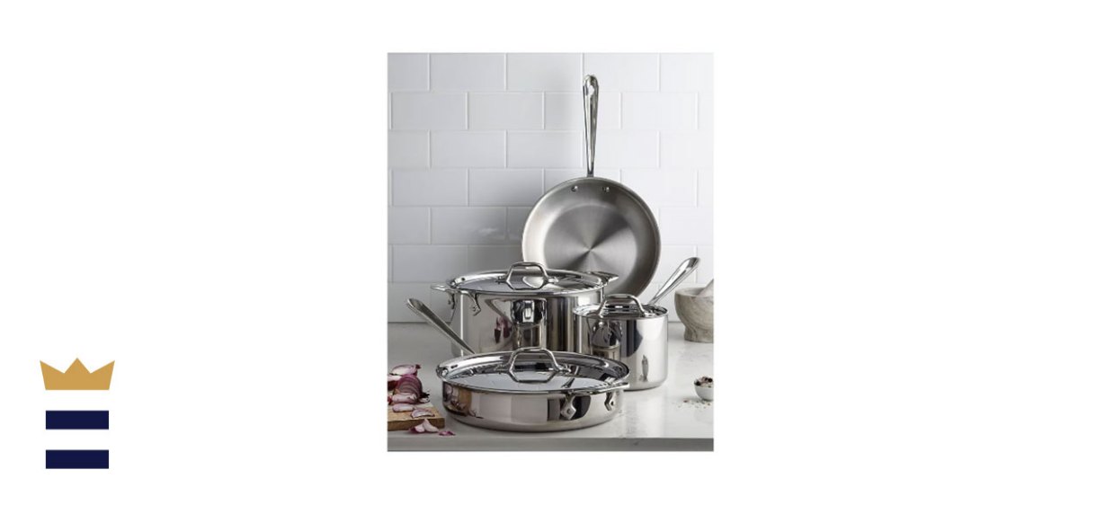 All-Clad Stainless Steel Cookware Set