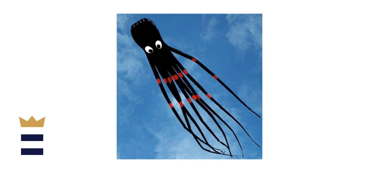 Amazona’s Presentz Black 3D 24-Foot Octopus Kite