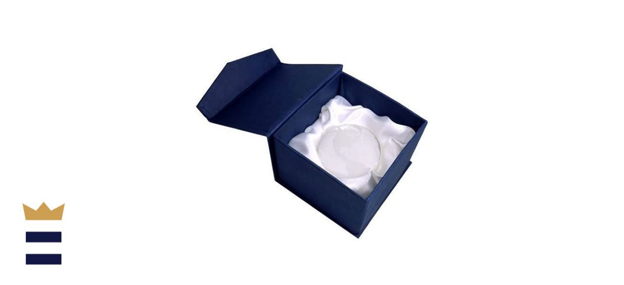 Amlong Crystal Globe Paperweight 