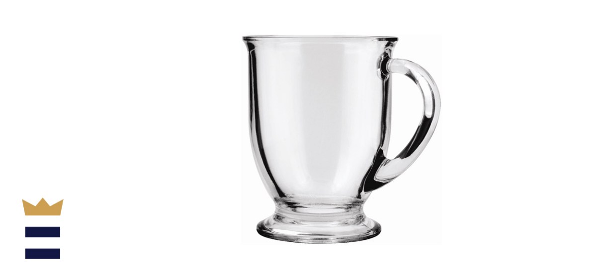 Anchor Hocking 16-oz Café Glass Coffee Mugs