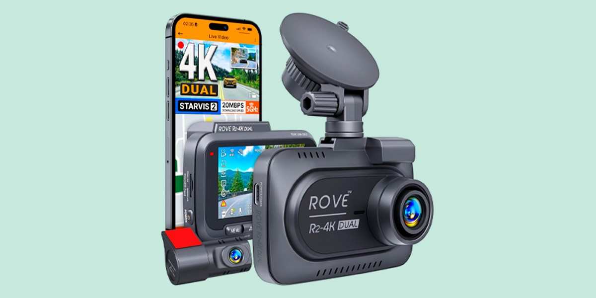 ROVE R2-4K Dual Dash Cam