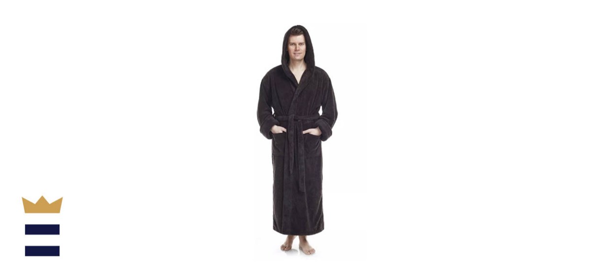 Arus Soft Fleece Hooded Turkish Robe