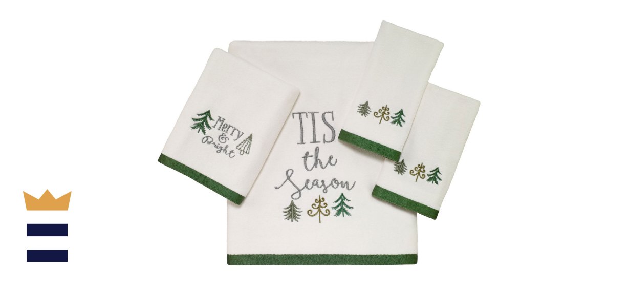 Avanti Christmas Trees Bath Towel