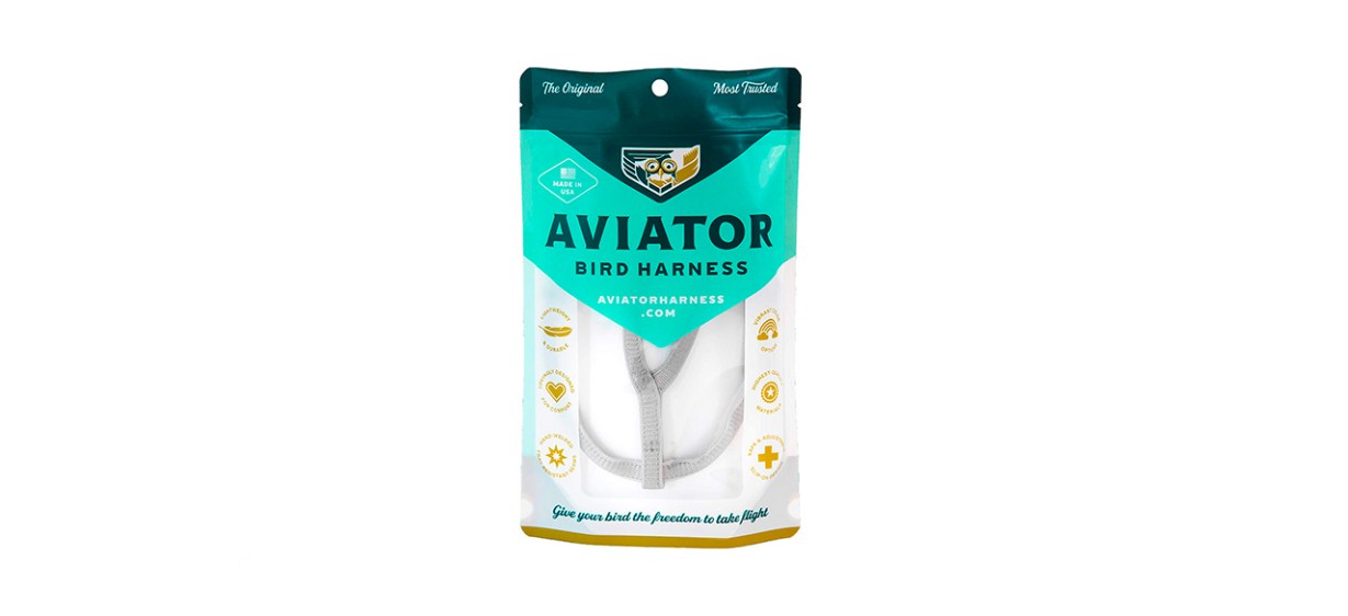Aviator Pet Bird Harness And Leash