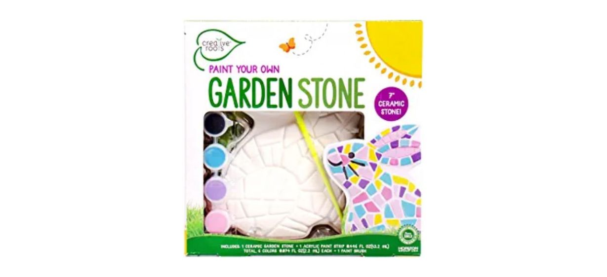 Creative Roots Paint Your Own Bunny Garden Stone