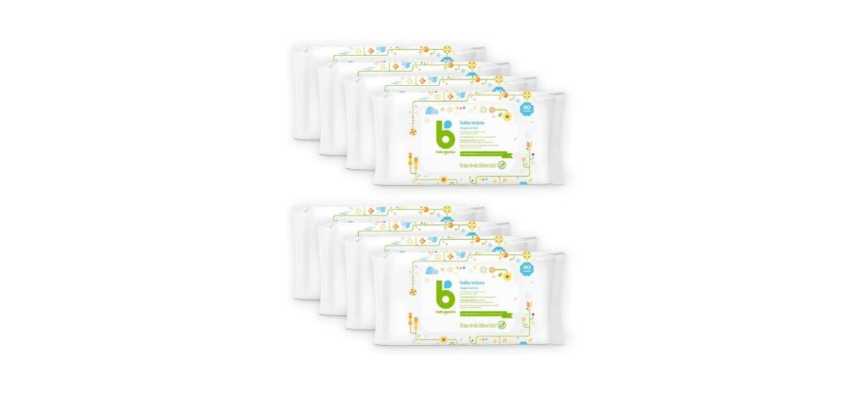 Babyganics Unscented Diaper Wipes
