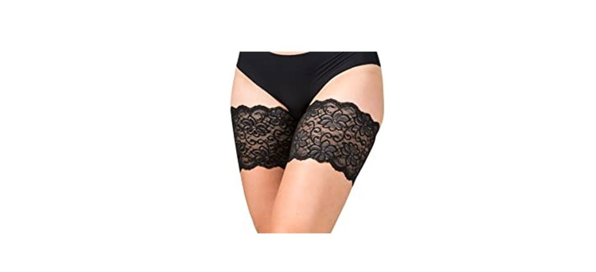 Lace Anti-Chafing Stretch Thigh Bandelettes, all Tights