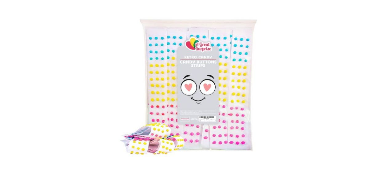Best A Great Surprise Candy Buttons Strips