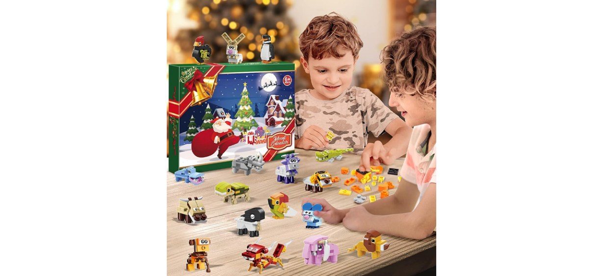 Best Animal Building Blocks - Advent Calendar