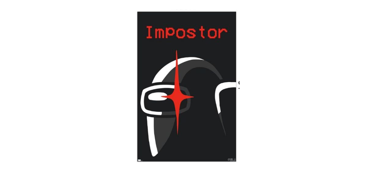 Trends International Among Us Impostor Wall Poster on white background