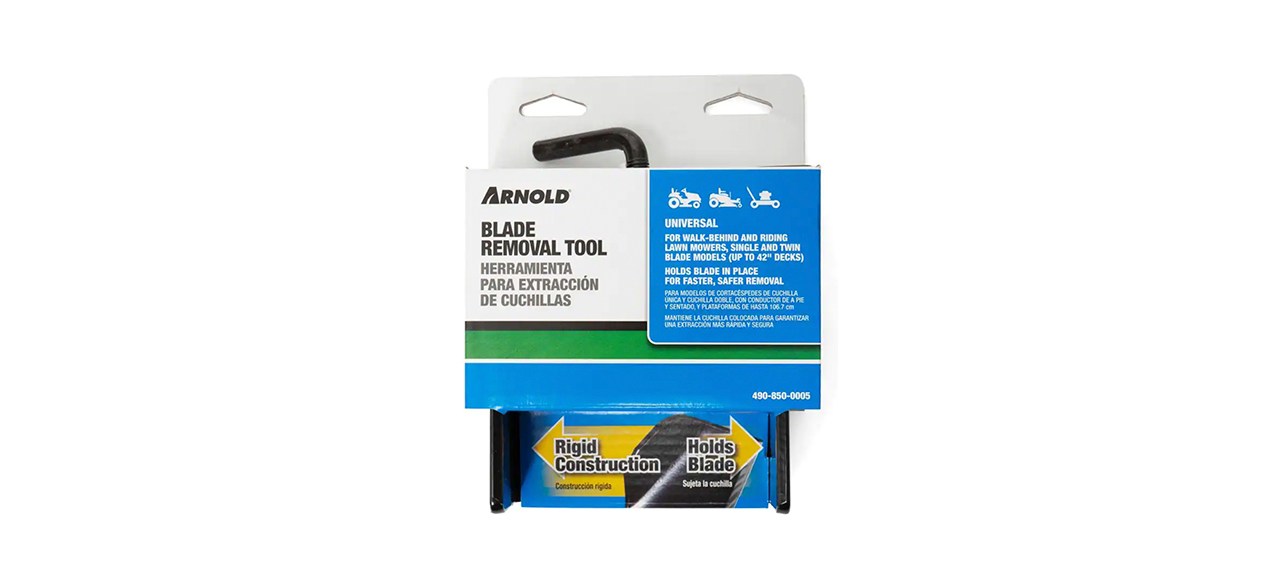 Arnold blade outlet removal tool