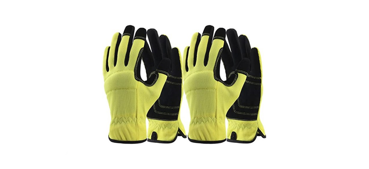 best BESSTEVEN 2 Pairs Light Duty Work Gloves