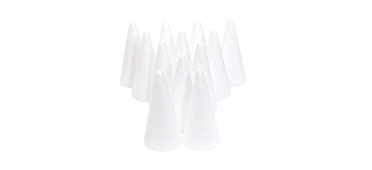 Best Bright Creations Foam Cones 12-Pack